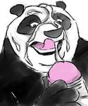  bear bukkake cum cum_on_face erection male mammal masturbation panda penis shadowkan666 teeth tongue 