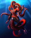  fish marine merfolk tentacles undine xenophilia 