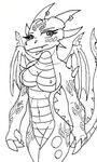  anthro cynder dragon female invalid_tag legend nude solo spyro_the_dragon video_games 