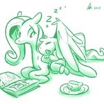  asriel_dreemurr book caprine crossover equine feral fluttershy_(mlp) food friendship_is_magic goat horse mammal my_little_pony pegasus pie pony rwl sleeping sound_effects undertale video_games wings zzz 