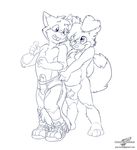  anthro briefs canine clothing crisp_the_wolf cub dog duo footwear male male/male mammal roni_collins shoes underwear wolf wolfblade young 