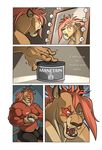  anthro bulge comic feline furious lion male mammal muscular pridestar_(furious) 