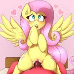  &lt;3 2015 bed blush clitoris cum cum_in_pussy cum_inside cutie_mark duo equine faceless_male female feral fluttershy_(mlp) friendship_is_magic fur hair hi_res long_hair male male/female mammal my_little_pony on_bed open_mouth pegasus penetration pink_hair pussy sex thebatfang vaginal vaginal_penetration vein wings yellow_fur 