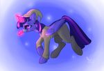  clothing equine female feral foam friendship_is_magic horn horse magic mammal my_little_pony pajamas poisindoodles pony solo toothbrush toothpaste twilight_sparkle_(mlp) winged_unicorn wings 
