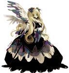  angel blonde_hair dress long_hair mzz original solo twintails wings 