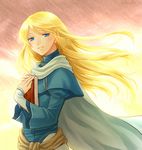  androgynous bad_id bad_pixiv_id blonde_hair blue_eyes book book_hug cape fire_emblem fire_emblem:_rekka_no_ken hanasaki_komugi holding holding_book light_rays long_hair long_sleeves lucius male_focus otoko_no_ko robe smile solo 