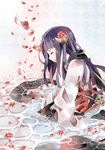  bad_id bad_pixiv_id flower hetiru highres inu_x_boku_ss long_hair miketsukami_soushi shirakiin_ririchiyo solo tales_of_(series) 