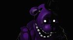  animatronic bear fiszi five_nights_at_freddy&#039;s five_nights_at_freddy&#039;s_2 glowing glowing_eyes machine mammal robot shadow shadow_freddy_(fnaf) video_games 