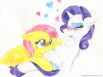  &lt;3 blush cunnilingus duo equine eyes_closed female female/female feral fluttershy_(mlp) friendship_is_magic horn horse mammal my_little_pony navel open_mouth oral pegasus pony pussy rarity_(mlp) sex simple_background tongue tongue_out twilightflopple unicorn vaginal wing_boner wings 