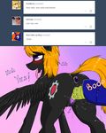  2015 anal_insertion black_fur blonde_hair blush buttplug clitoris cutie_mark dildo dock duo english_text equine eyeshadow fan_character feathered_wings feathers female feral fetlocks friendship_is_magic fur gradient_background hair heartgear makeup mammal my_little_pony nude orgasm pegasus purple_eyes purple_pussy pussy pussy_ejaculation pussy_juice sex_toy simple_background spread_wings text tongue tongue_out tumblr twotail813 vaginal_insertion wings 