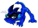  bluewolfavenger crystal dragon equine fan fan_character fantasy female horse invalid_tag mammal my_little_pony pony pose 
