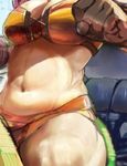  breasts feena_(grandia) grandia grandia_i image_sample kousaku midriff navel pixiv_sample solo 