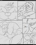  abs anal anal_penetration anthro anus balls bed biceps big_muscles big_penis blush claws comic crossover digital_media_(artwork) duo erection eyes_closed fangs hanbei humanoid_penis kissing koopa licking make_out male male/male mario_bros muscular nintendo nipples nude on_top open_mouth pecs penetration penis pok&eacute;mon reverse_cowgirl_position roommates_(comic) roy_koopa scales scalie sex spelunker_sal spooning tattoo teeth toned tongue tongue_out uncut vein veiny_penis video_games wartortle 