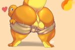  &lt;3 anus balls big_butt blush butt charmander hadou male nintendo pok&eacute;mon satsui-n0-had0u solo video_games 