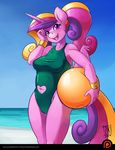  2015 anthro clothing equine female friendship_is_magic horn mammal my_little_pony princess_cadance_(mlp) smile solo swimsuit winged_unicorn wings zwitterkitsune 