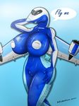  2015 absurd_res aircraft airplane boeing boeing_787 breasts engine female hi_res jet living_aircraft living_machine machine macro metal nitefire robot simple_background smile solo text visor wings 