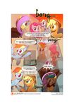  2015 applejack_(mlp) comic cowboy_hat cutie_mark earth_pony equine feathers female feral friendship_is_magic gashiboka gold_lily_(mlp) hair hat hood horn horse mammal mane multicolored_hair my_little_pony pegasus pinkie_pie_(mlp) pony rainbow_dash_(mlp) unicorn wings 