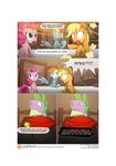  2015 age_difference anthro applejack_(mlp) bandanna clothing comic cowboy_hat dragon earth_pony emotional equine feathers female feral friendship_is_magic gas gashiboka hair hat horse macho male mammal mane multicolored_hair my_little_pony pegasus pinkie_pie_(mlp) pony rainbow_dash_(mlp) reptile scalie shocked spike_(mlp) surprise wings 