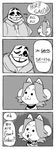  2015 203y bone comic humor male monochrome sans skeleton speech_bubble teeth temmie_(undertale) text undertale video_games 