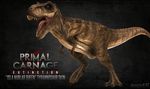  avian claws dinosaur female jurassic_park jurassic_world primal_carnage rexy scales spikes teeth tongue tyrannosaurus_rex yellow_eyes 