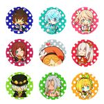  black_hat dessert dezel_(tales) eating edna_(tales) food hat lailah_(tales) mikleo_(tales) multiple_boys multiple_girls normin_(tales) rose_(tales) sorey_(tales) spring_onion tales_of_(series) tales_of_zestiria yanzhan zaveid_(tales) 