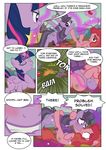  blush comic dialogue english_text equine female feral forced forced_kiss friendship_is_magic horn horse mammal my_little_pony pony radiantrealm text twilight_sparkle_(mlp) winged_unicorn wings 