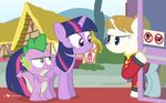  2015 dm29 dragon equine female friendship_is_magic horn mammal my_little_pony slit_pupils spike_(mlp) twilight_sparkle_(mlp) unicorn winged_unicorn wings 