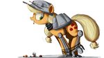  2015 applejack_(mlp) at-at costume cutie_mark equine female friendship_is_magic horse mammal my_little_pony ncmares pegasus pony pumpkin rainbow_dash_(mlp) solo wings 