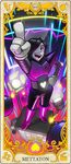  bombs card dogbomber machine male mettaton robot spotlights tarot_card undertale video_games 