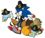 chao holidays official_art pumpkin sonic_(series) sonic_the_hedgehog thanksgiving 