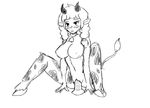  animal_humanoid bell_collar blush bovine breasts collar cow_humanoid crouching cshp dildo female hair hooves horn human humanoid mammal masturbation moochan nipples nude open_mouth penetration pussy sex_toy sketch solo spots spotted_skin toying_self vaginal vaginal_insertion vaginal_masturbation vaginal_penetration 