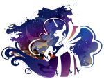  2012 abstract_background alpha_channel equine female friendship_is_magic horn mammal my_little_pony necklace princess_luna_(mlp) sambaneko silhouette simple_background solo transparent_background wallpaper winged_unicorn wings 