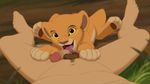  brown_eyes cub disney feline feral human kiara lion mammal oral penis the_giant_hamster the_lion_king tongue young 