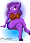  black_eyes blouse clothing crossed dress equine female hair horse invalid_tag mammal panties por_furryart_(artist) purple_hair short_skirt skirt solo underwear 