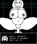  &lt;3 animated anthro areola big_breasts boss_monster breasts caprine clothing dialogue english_text erect_nipples erection female first_person_view fur horn huge_breasts long_ears low_res lying male mammal missionary_position nipples on_back penetration penis pussy pussy_juice sex somescrub spread_legs spreading text toriel undertale vaginal vaginal_penetration video_games white_fur 