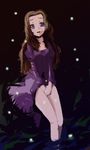  bombomman brown_hair code_geass crying crying_with_eyes_open dress long_hair nunnally_lamperouge purple_eyes solo tears 