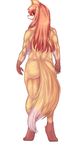  ???? artist_request canine female fox furry hi_res long_hair mammal nude red_eyes red_hair solo 