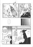  age_difference anal anal_penetration animal_genitalia anthro anus atoru balls black_nose blush butt canine censored comic cub cum cum_in_ass cum_inside dialogue doujinshi duo english_text erection eyes_closed fluffy_tail fox fur greyscale hi_res japanese_text kemono male male/male mammal monochrome open_mouth orgasm penetration penis seishun_18kin_kippu4 sex sheath simple_background size_difference sleeping sweat text translated waato white_fur young 遠山紅白 