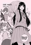  aoki_yuriko bakuman blazer character_request darker_than_black head_wreath jacket kimi_ni_todoke kuronuma_sawako legs monochrome multiple_girls nekoi_mie pantyhose pink pink_background sakugawa_school_uniform school_uniform serafuku shirai_kuroko skirt suou_pavlichenko to_aru_kagaku_no_railgun to_aru_majutsu_no_index tokiwadai_school_uniform uiharu_kazari 