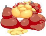  belly big_belly big_breasts big_butt blush breasts butt delphox female funi huge_breasts huge_butt hyper hyper_butt looking_at_viewer morbidly_obese nintendo overweight pok&eacute;mon solo video_games 