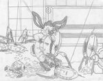  anthro buckteeth cub cum cum_everywhere cum_splatter digitigrade group hi_res humor lagomorph licking machine male mammal messy mizzyam multi_limb multiple_legs pencil_(artwork) penetration penis portal_(series) rabbit robot sentry_gun spotted_bunny technophilia teeth tongue tongue_out traditional_media_(artwork) turret turret_(portal) valve what young 