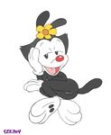  animaniacs cpctail cub dot_warner female paws pussy toony warner young 