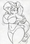  2015 anthro anthrofied big_breasts bra breasts cleavage clothed clothing equine friendship_is_magic horn king-cheetah mammal my_little_pony panties solo trixie_(mlp) underwear unicorn 