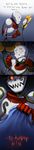  atlas-white bone comic flowey_the_flower glowing glowing_eyes papyrus_(undertale) skeleton undertale video_games 