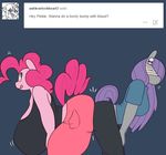  2015 anthro anthrofied big_breasts big_butt breasts butt butt_bump duo earth_pony english_text equine female friendship_is_magic horse huge_breasts huge_butt mammal maud_pie_(mlp) my_little_pony pinkie_pie_(mlp) pony somescrub text 