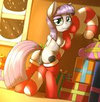  2015 anus butt christmas earth_pony equine female feral friendship_is_magic holidays horse looking_at_viewer mammal maud_pie_(mlp) my_little_pony otakuap pony pussy smile solo 