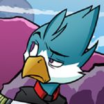  avatar_(disambiguation) avian low_res musetrigger profil starbound unimpressed video_games 