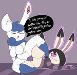  aintsmart bottomless breasts clothed clothing dildo female female/female half-dressed hypnosis lagomorph mammal meowstic mind_control nintendo pok&eacute;mon pussy rabbit sex_toy vaginal video_games 