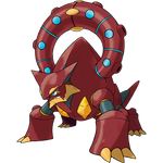  gen_6_pokemon highres no_humans official_art pokemon pokemon_(creature) volcanion 