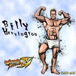  abs billy_herrington bulge character_name copyright_name flexing gachimuchi grin male_focus muscle parody pose smile solo street_fighter street_fighter_iv_(series) style_parody tk8d32 